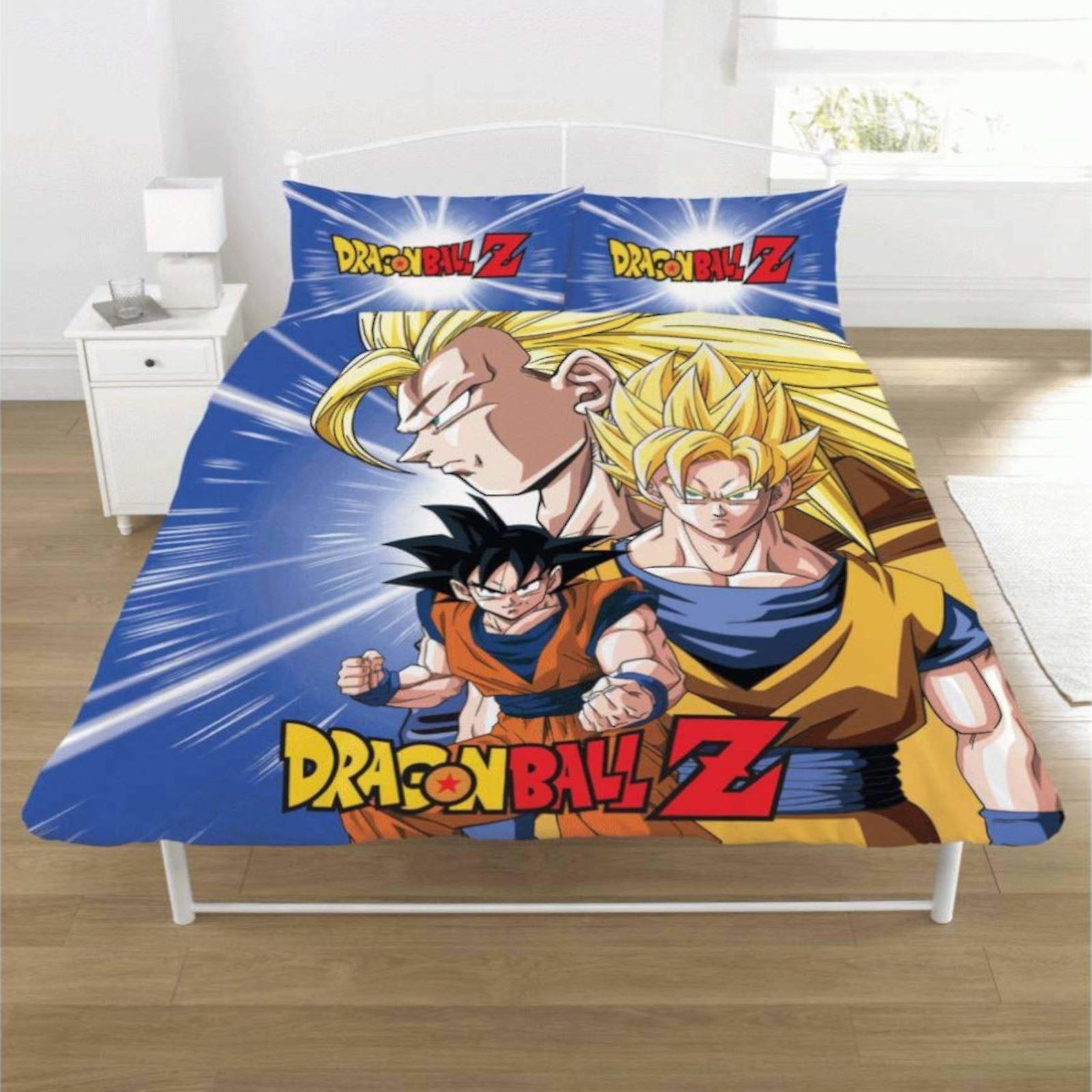 Dragon Ball Z Double Duvet Cover Bedding Set - GeekCore