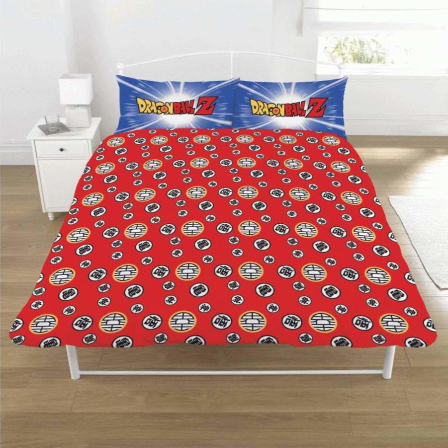 Dragon Ball Z Double Duvet Cover Bedding Set - GeekCore