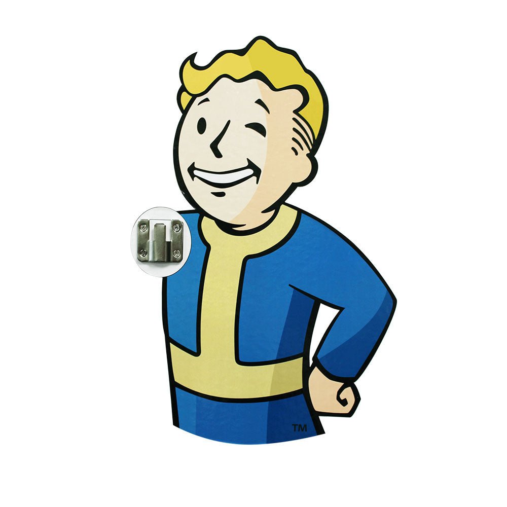 Fallout 76 Vault Boy Coat Hooks (2 pack) - GeekCore