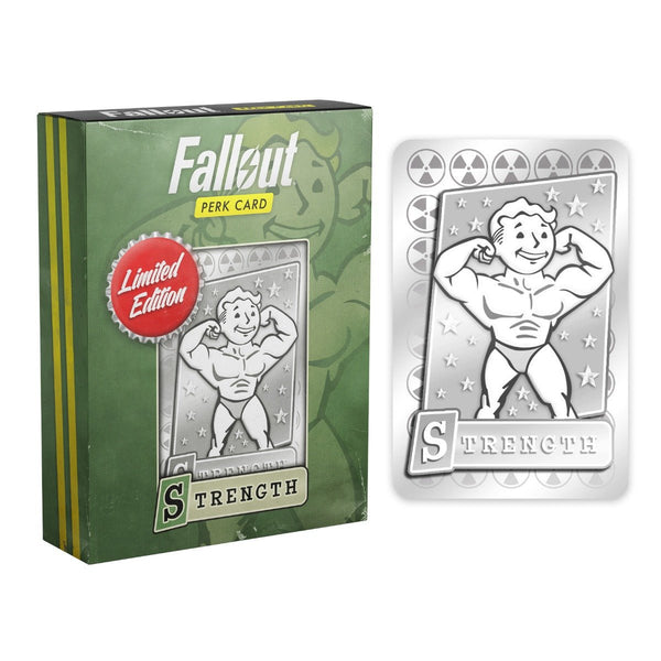 Fallout Limited Edition Metal Perk Card # 1