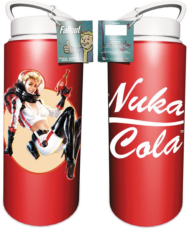 Fallout Nuka Cola Aluminium Drinks Bottle - GeekCore