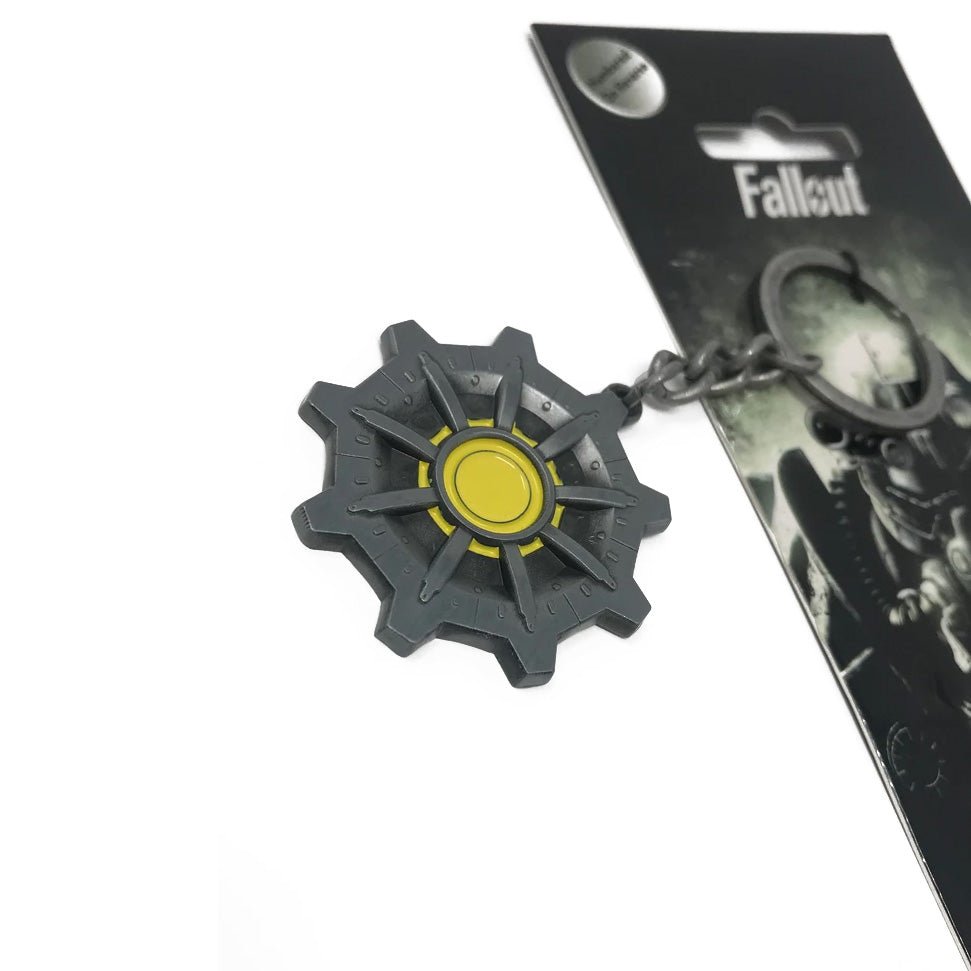 Fallout Vault Door Keychain - GeekCore