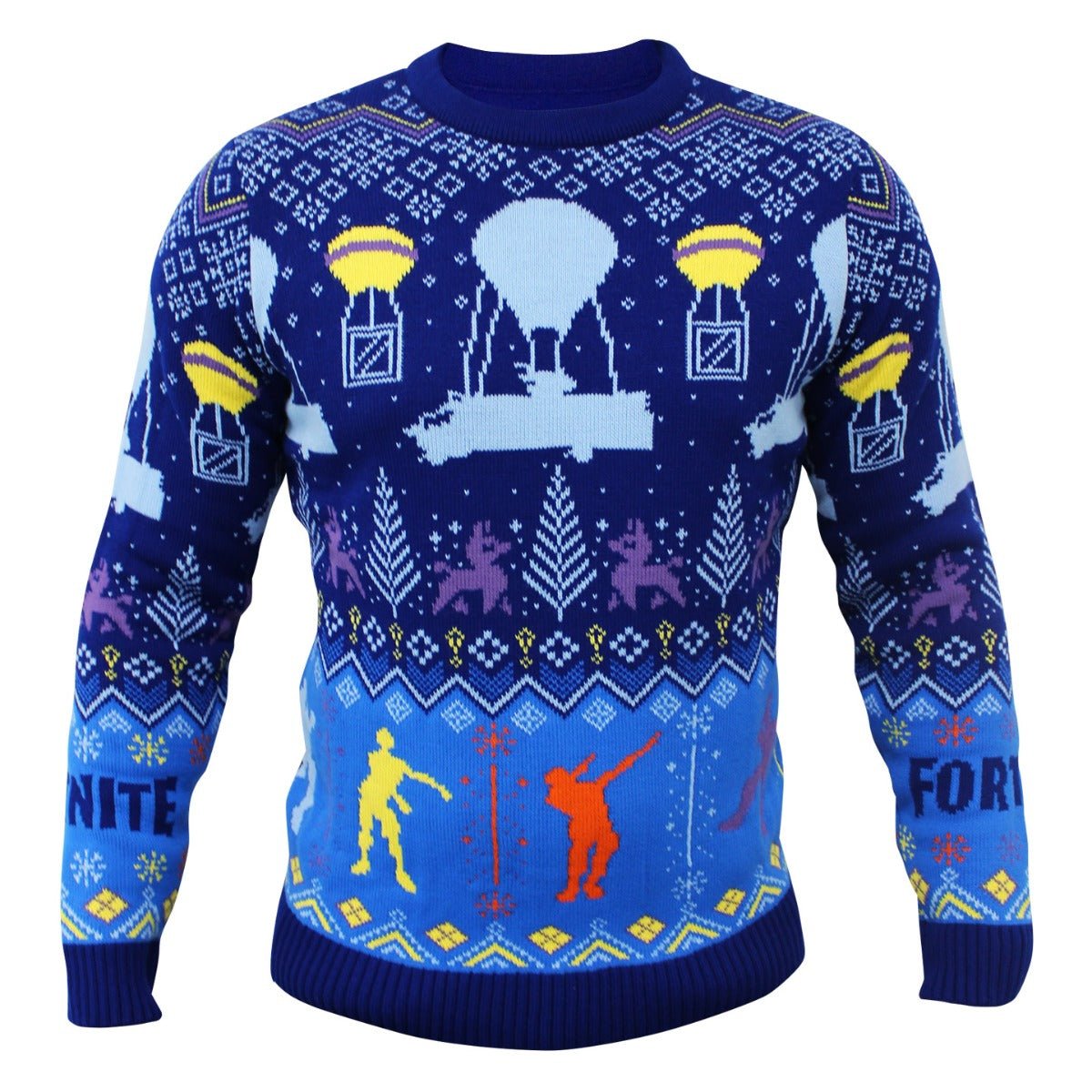 Fortnite Knitted Christmas Jumper/Sweater - GeekCore