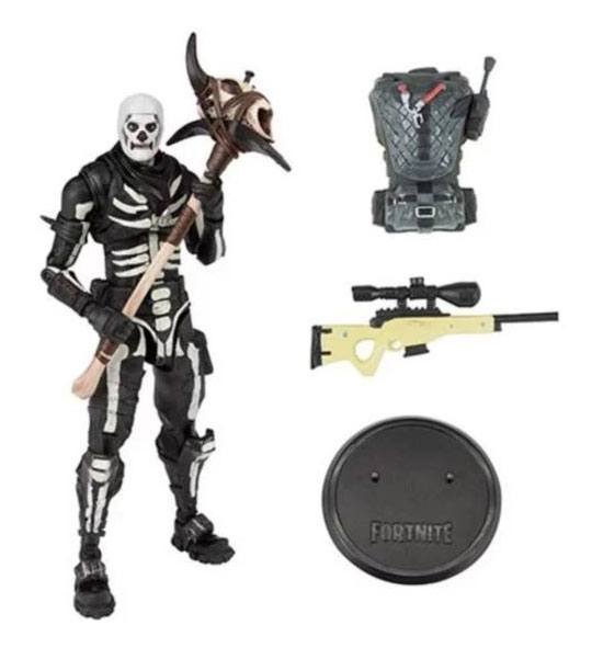 Fortnite Skull Trooper 7" Action Figure - GeekCore