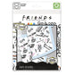 Friends Quotes Face Mask 2 Pack - GeekCore