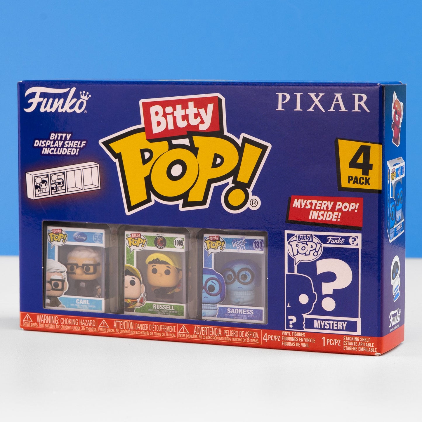 Funko Bitty Pop! Pixar 4 - Pack - GeekCore