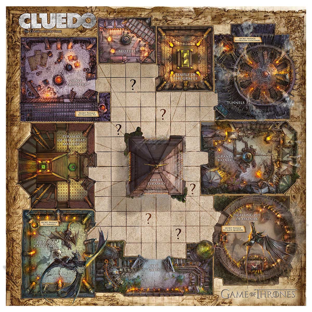Game of Thrones Cluedo - GeekCore