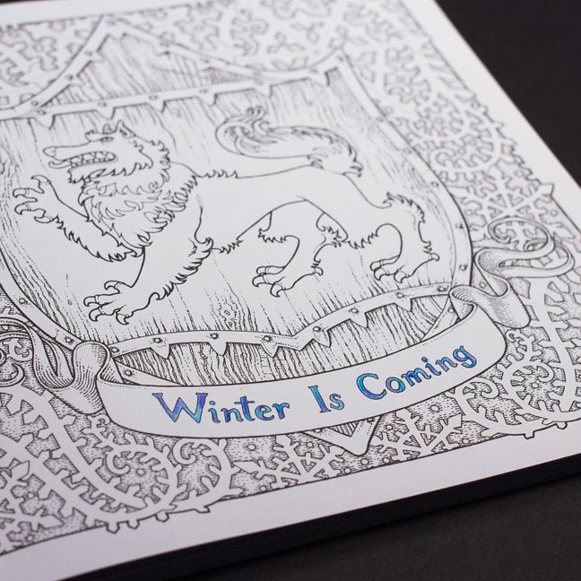 Game of Thrones Colouring Book - GeekCore