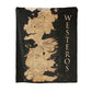 Game of Thrones Fleece Lined Throw - Map of Westeros - GeekCore