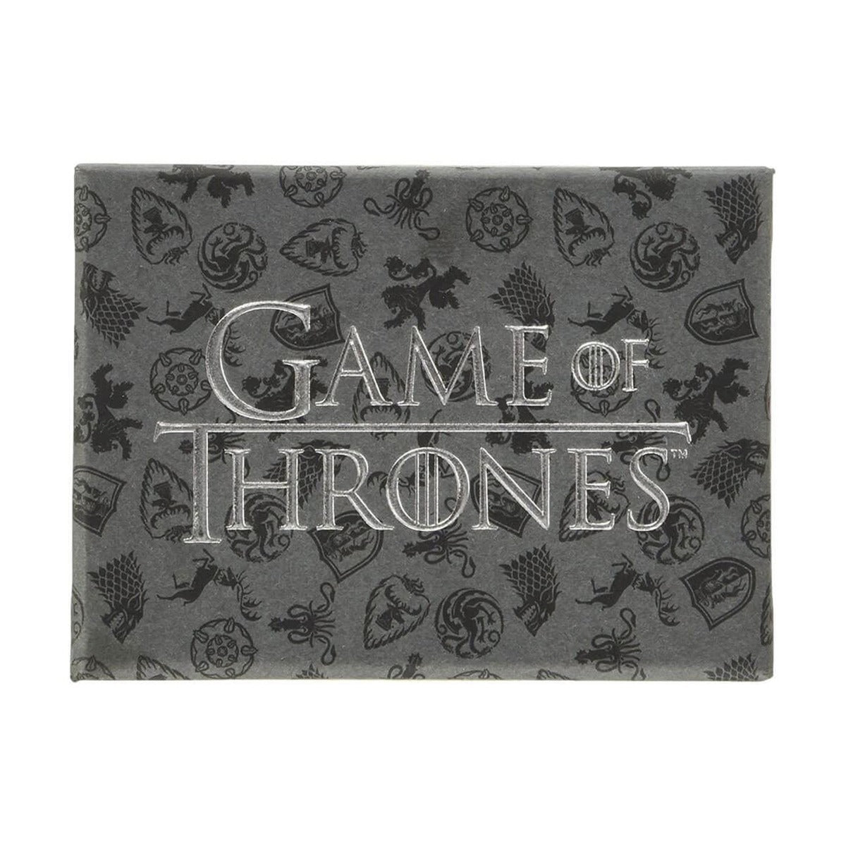 Game of Thrones House Stark Sterling Silver Wolf Sigil Pendant - GeekCore