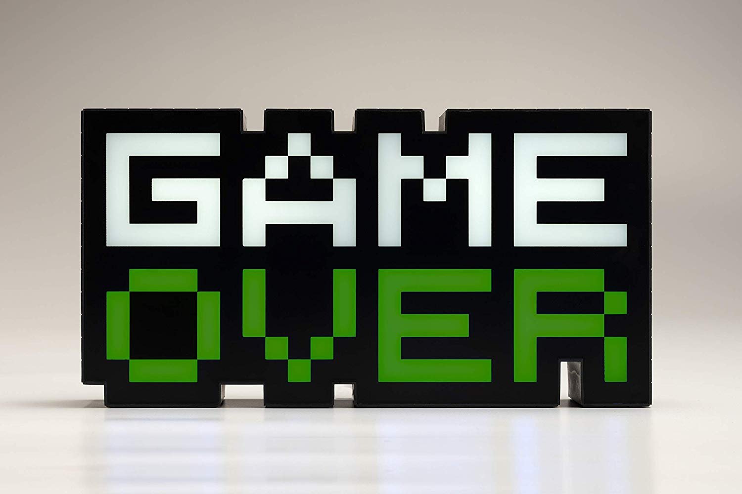 Game Over 8 - bit Light - GeekCore