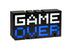 Game Over 8 - bit Light - GeekCore
