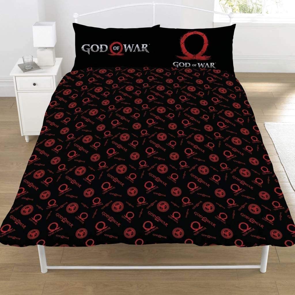 God of War Double Duvet Cover Bedding Set - GeekCore
