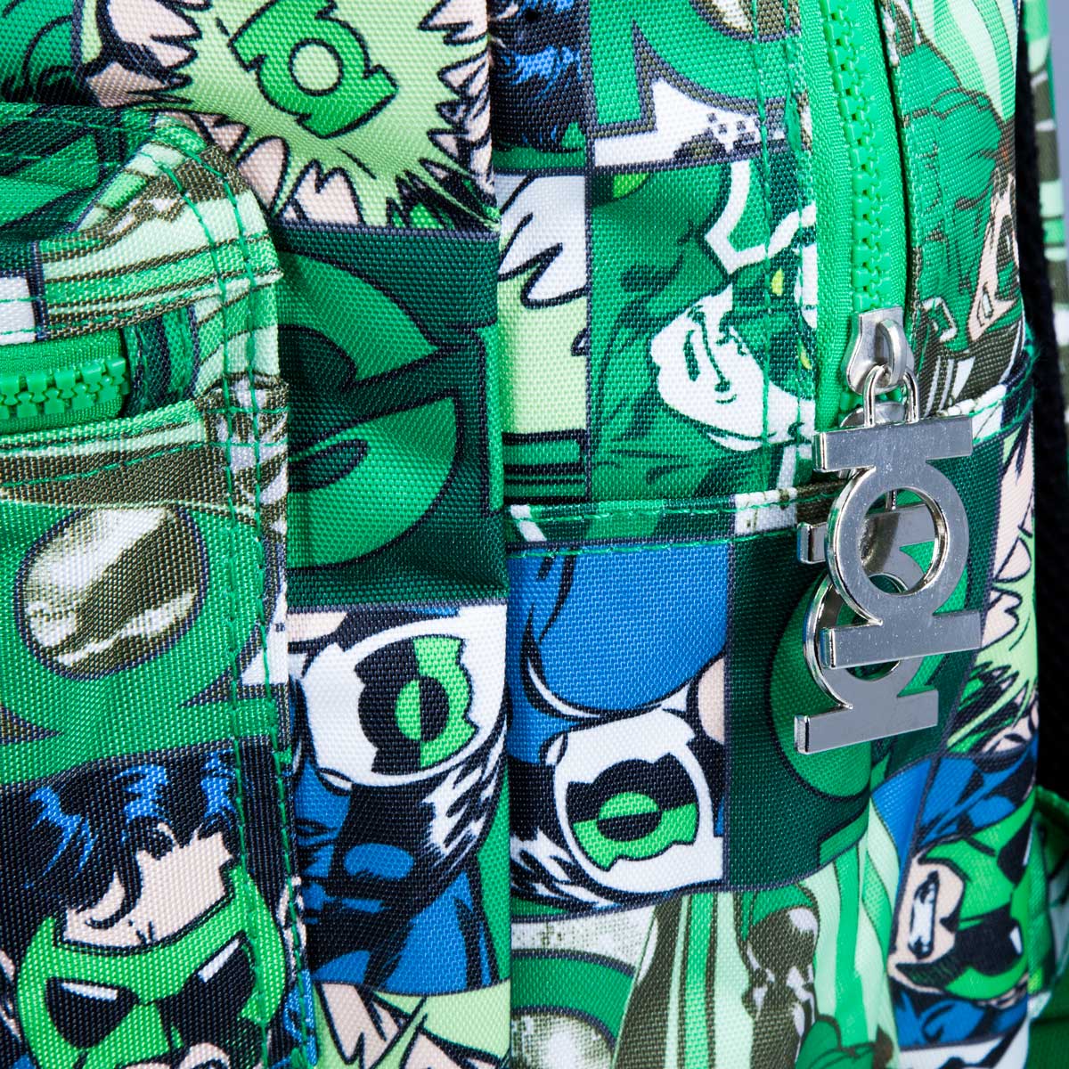 Green Lantern Deluxe Comic Strip Backpack - GeekCore