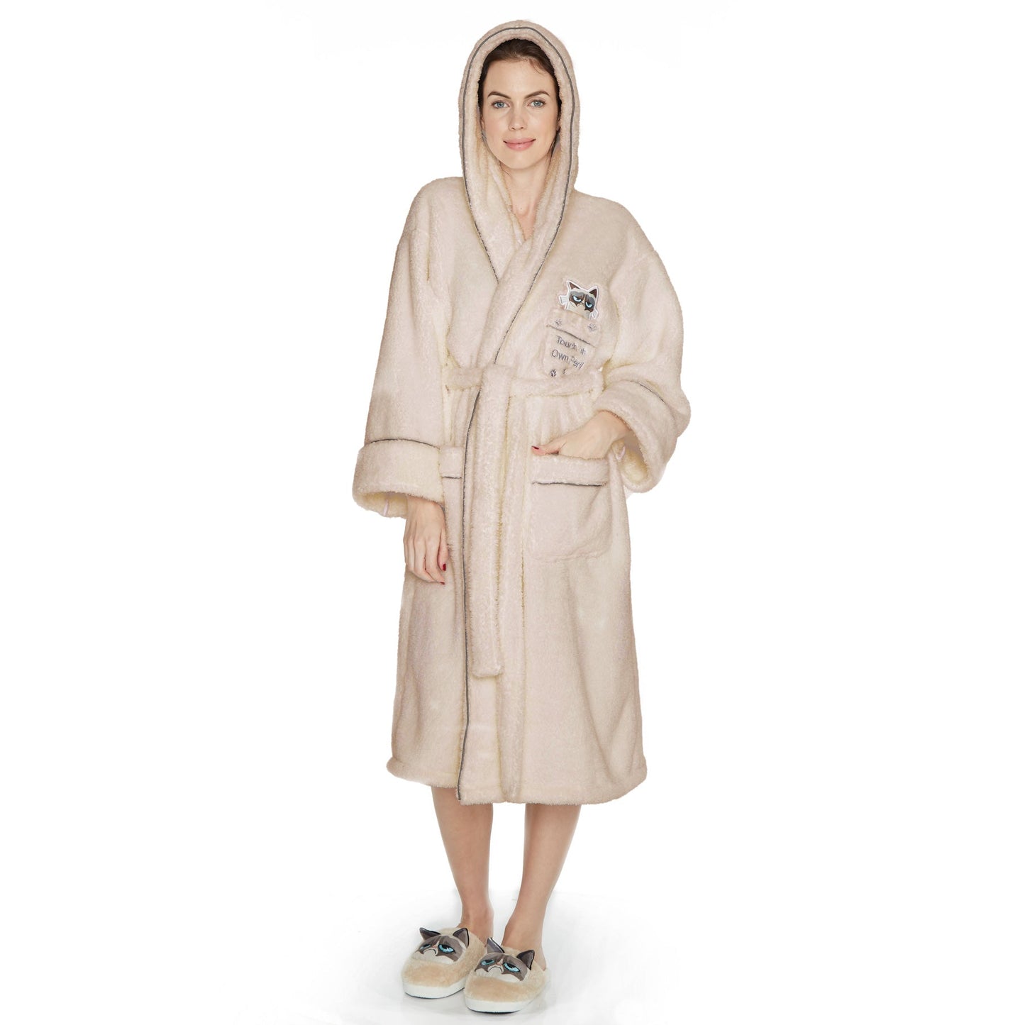 Grumpy Cat Bathrobe - GeekCore