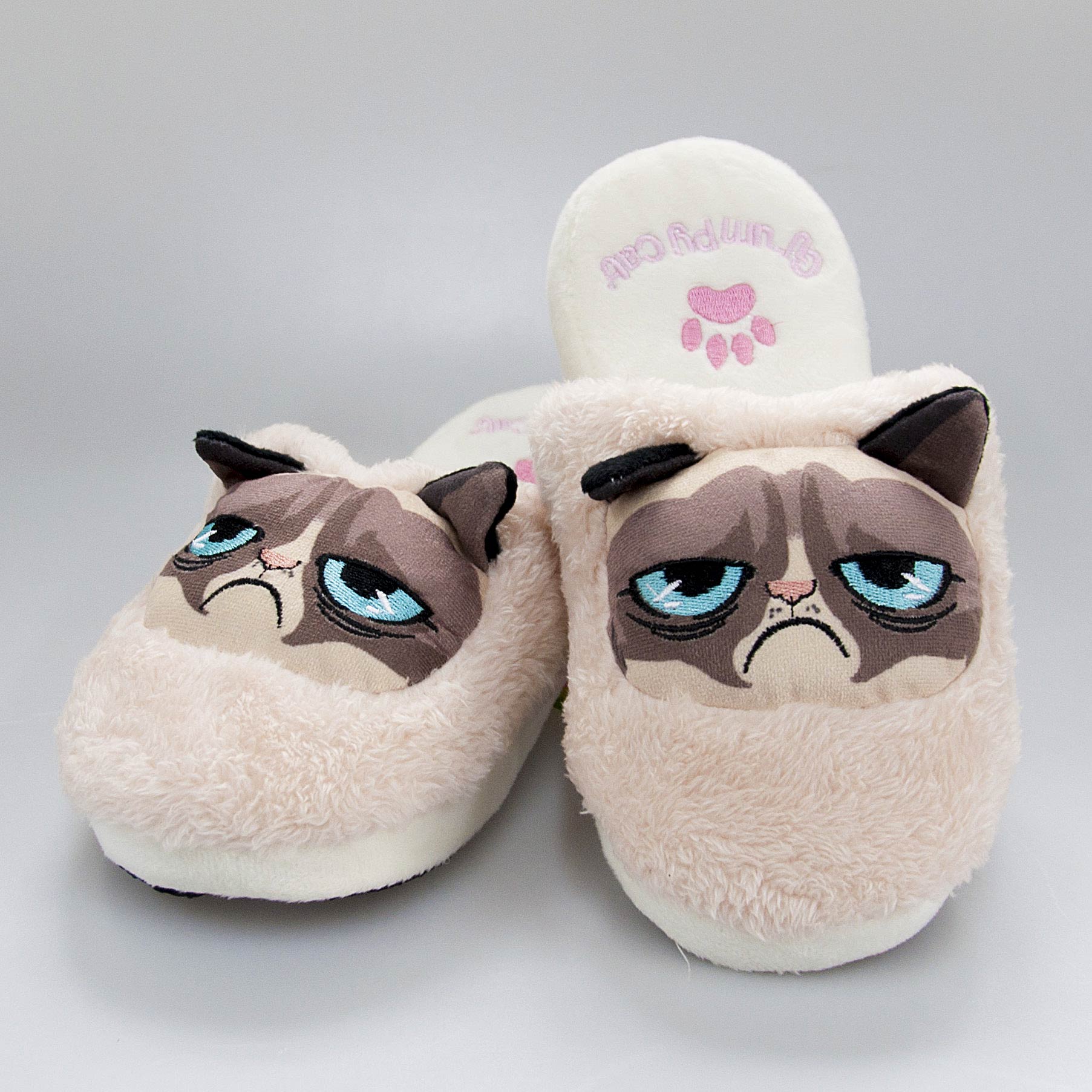 Grumpy Cat Slippers - GeekCore
