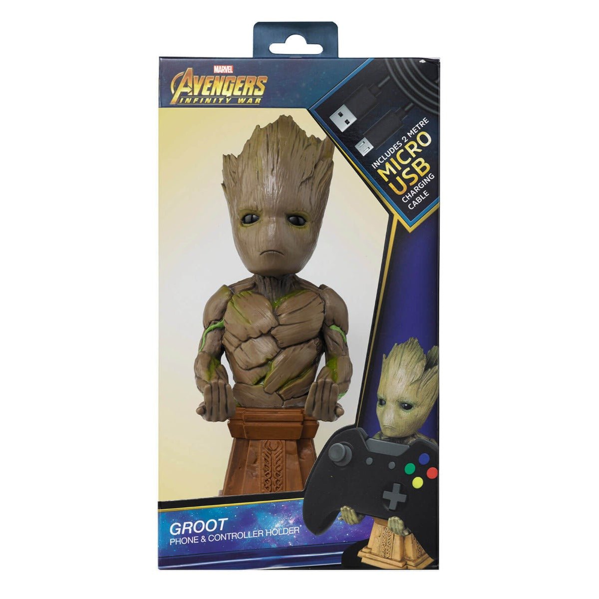 Guardians of the Galaxy Groot Cable Guy Controller & Smartphone Stand - GeekCore