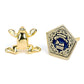 Harry Potter Chocolate Frog Gold Plated Stud Earrings - GeekCore