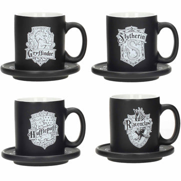 Harry Potter Deluxe Hogwarts Houses Espresso Set - GeekCore