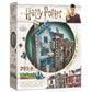 Harry Potter Diagon Alley Collection Olivanders & Scribbulus 3D Puzzle - GeekCore