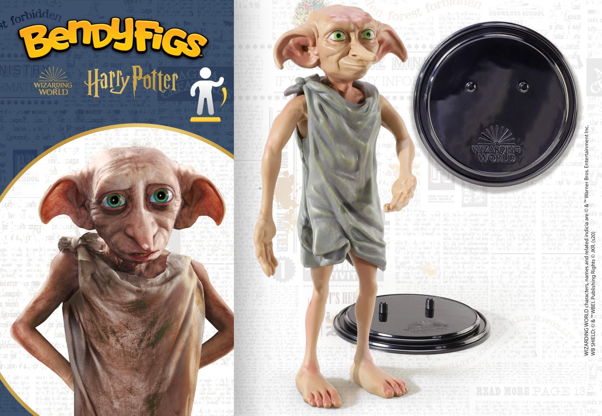 Harry Potter Dobby Bendyfig - GeekCore