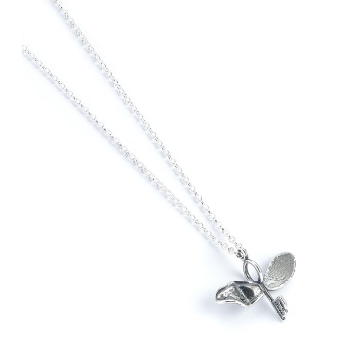 Harry Potter Flying Key with a Broken Wing Sterling Silver Necklace - GeekCore