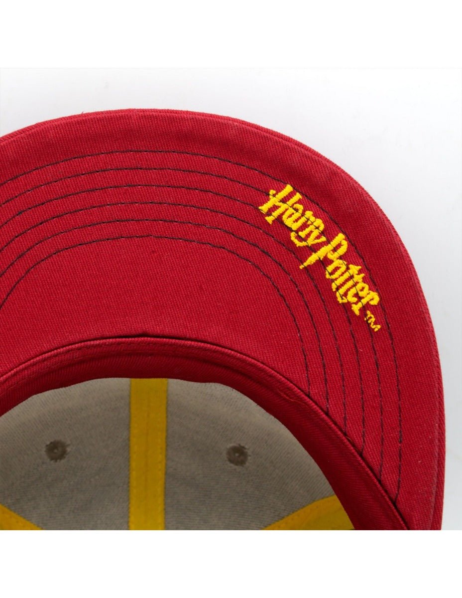 Harry Potter Gryffindor College Style Snapback Cap - GeekCore