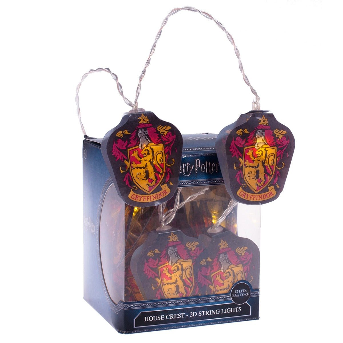 Harry Potter Gryffindor Crest LED String Lights - GeekCore