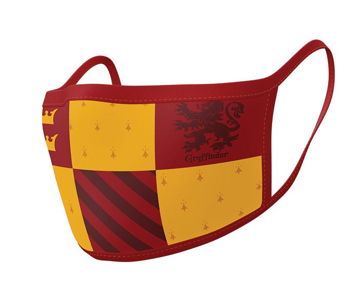 Harry Potter Gryffindor Face Mask 2 Pack - GeekCore