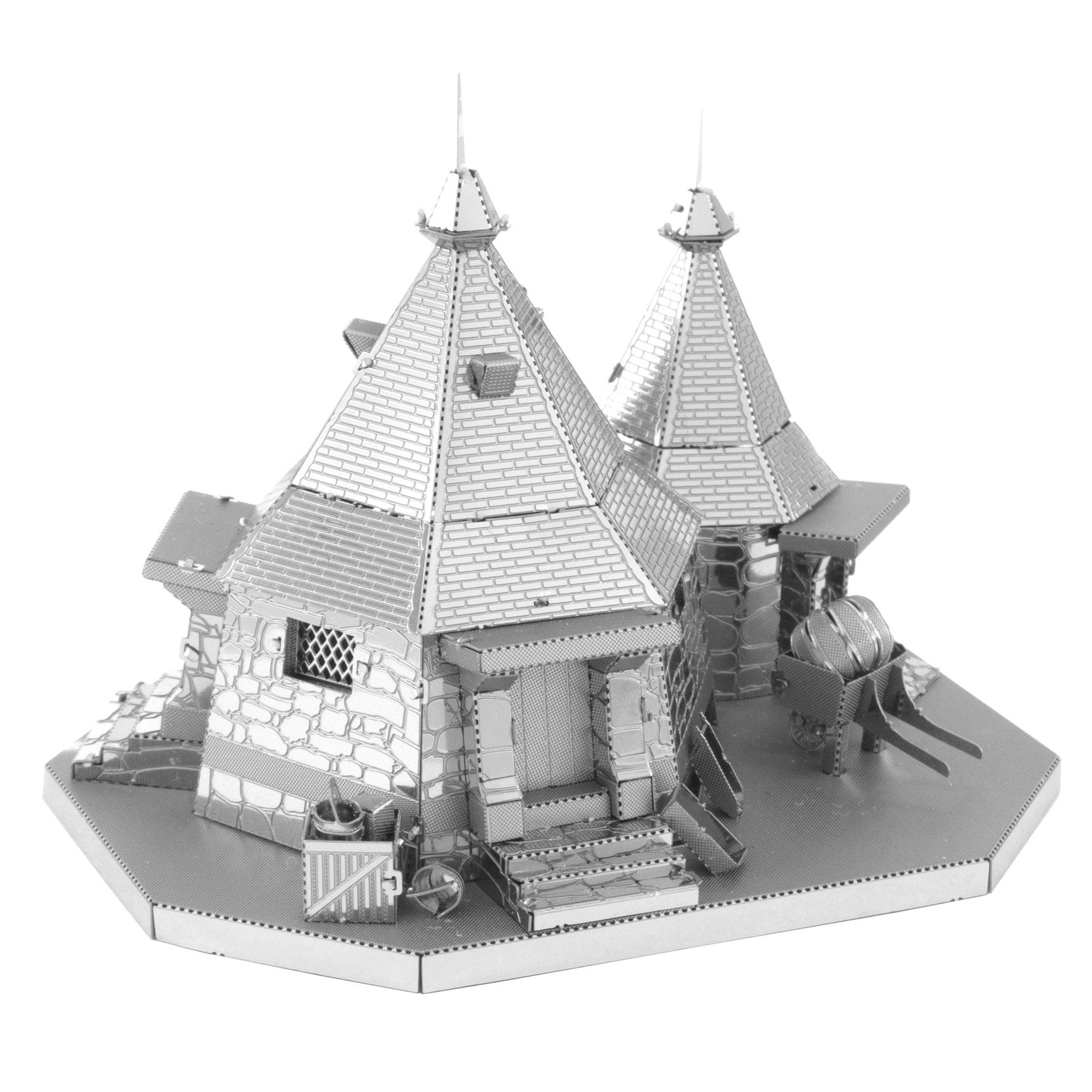 Harry Potter Hagrid's Hut DIY Metal Earth Model Kit - GeekCore