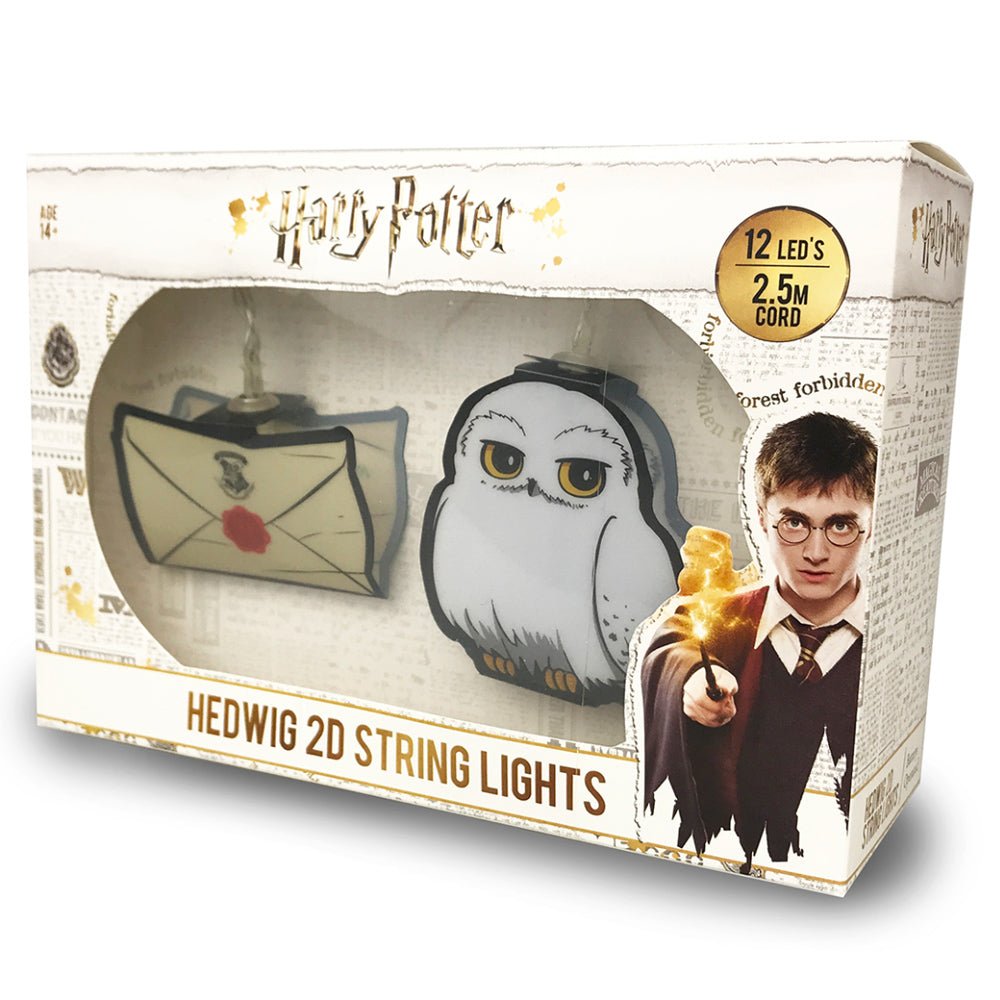 Harry Potter Hedwig and Acceptance Letter String Lights - GeekCore