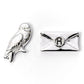 Harry Potter Hedwig and Letter Silver Plated Stud Earrings - GeekCore