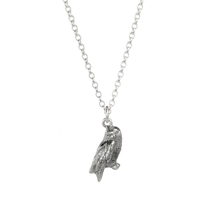 Harry Potter Hedwig Sterling Silver Necklace - GeekCore