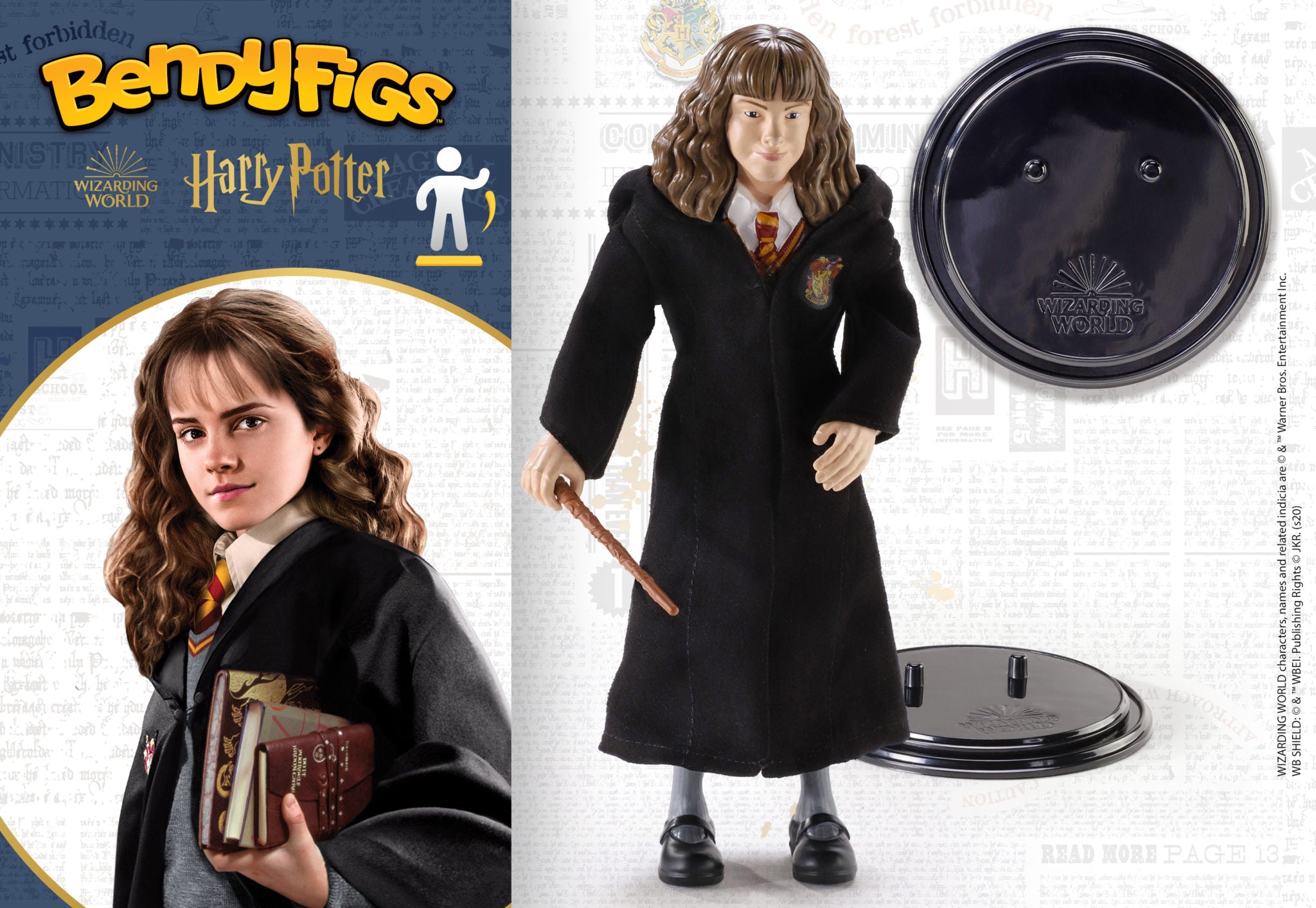 Harry Potter Hermione Bendyfig - GeekCore