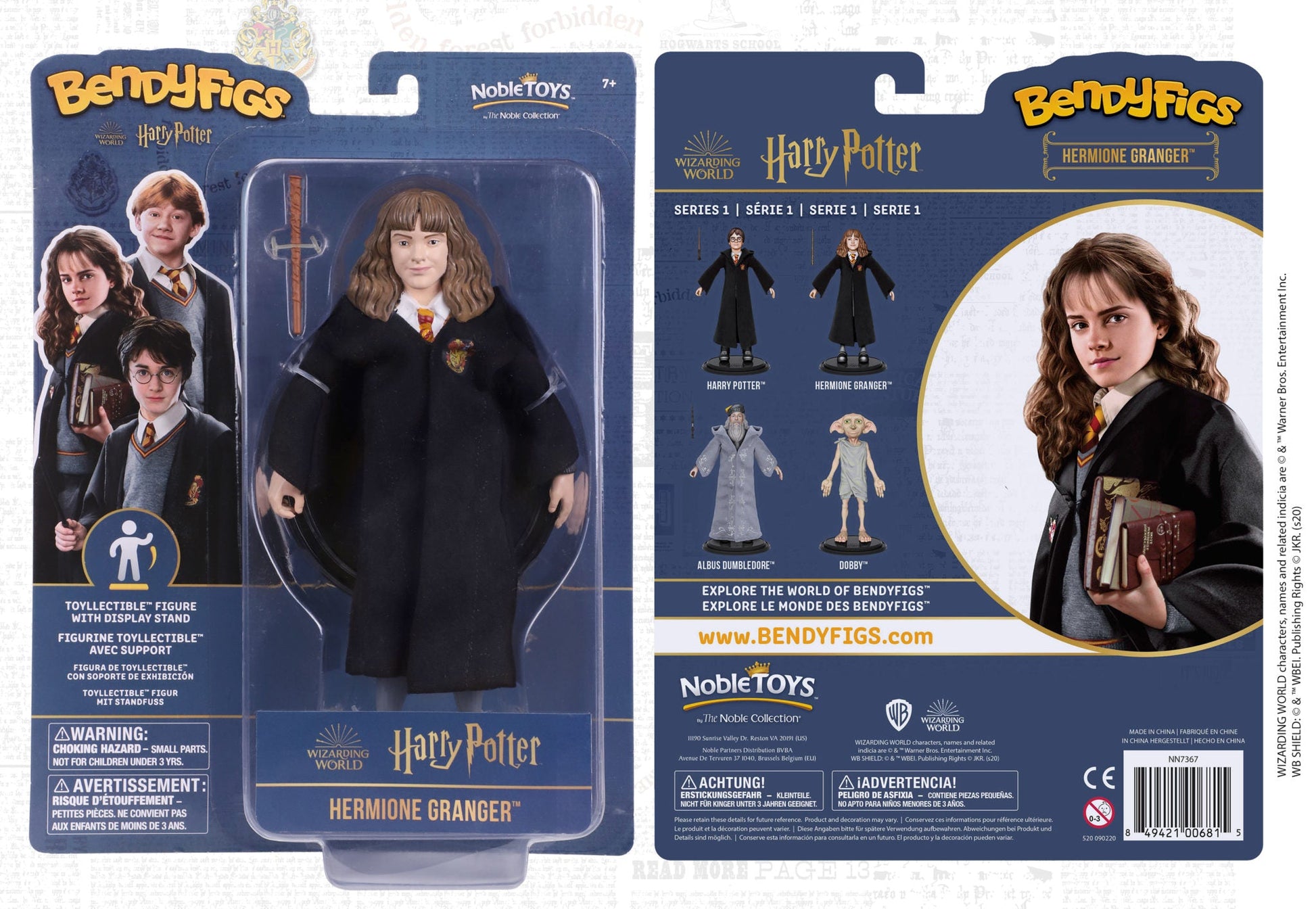 Harry Potter Hermione Bendyfig - GeekCore