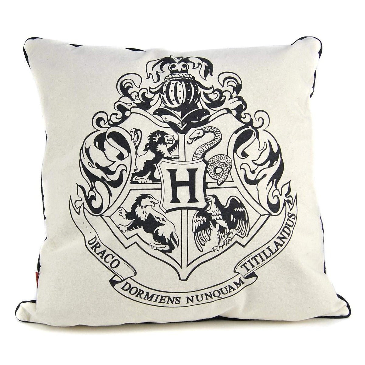 Harry Potter Hogwarts Crest Filled Cushion - GeekCore
