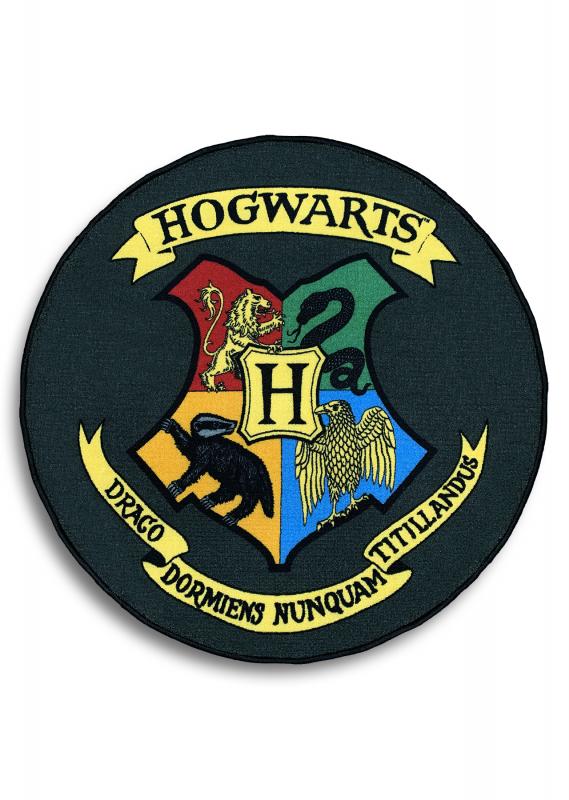 Harry Potter Hogwarts Crest Indoor Rug - GeekCore