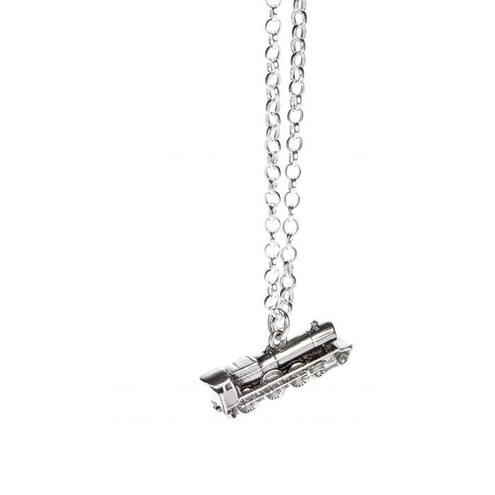 Harry Potter Hogwarts Express Sterling Silver Necklace - GeekCore