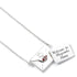 Harry Potter Hogwarts Opening Envelope Acceptance Letter Sterling Silver Necklace - GeekCore