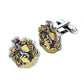 Harry Potter House Crest Silver Plated Cufflinks - GeekCore