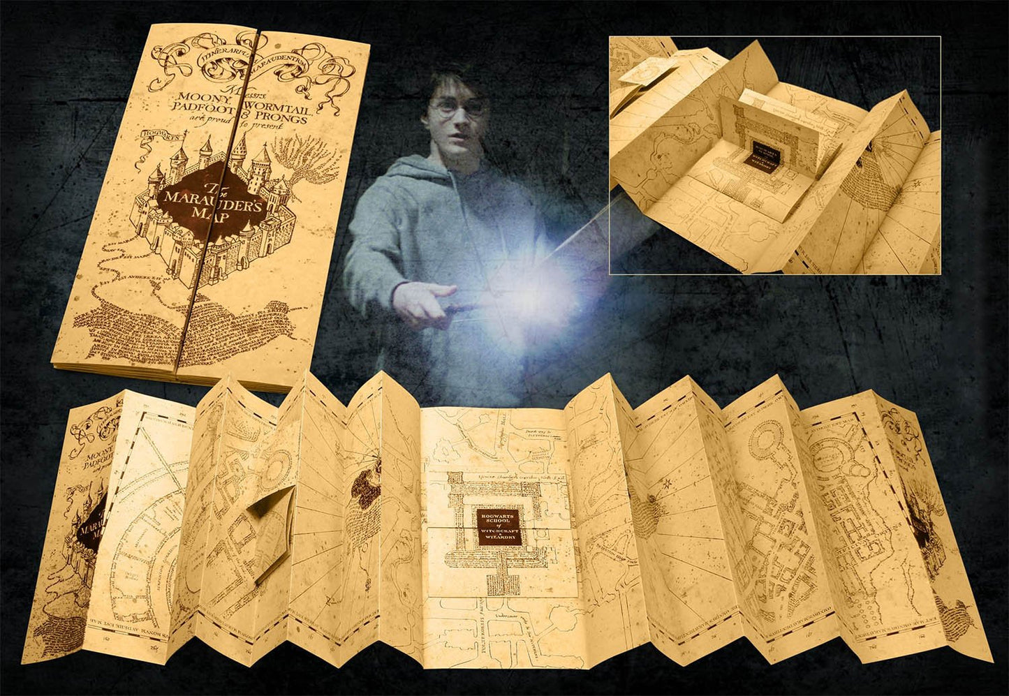 Harry Potter Marauder's Map - GeekCore
