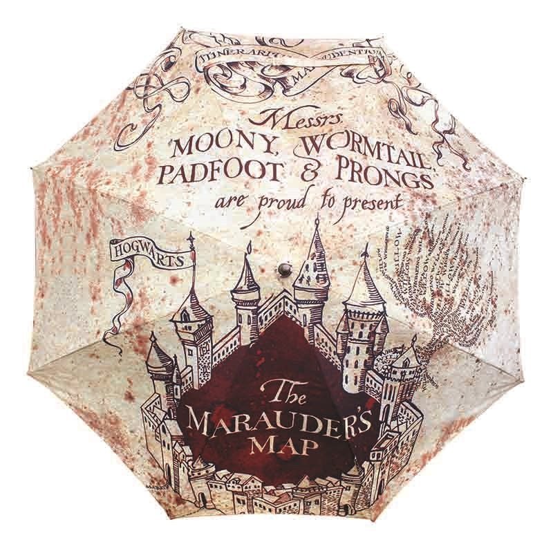 Harry Potter Marauder's Map Full Size Umbrella - GeekCore