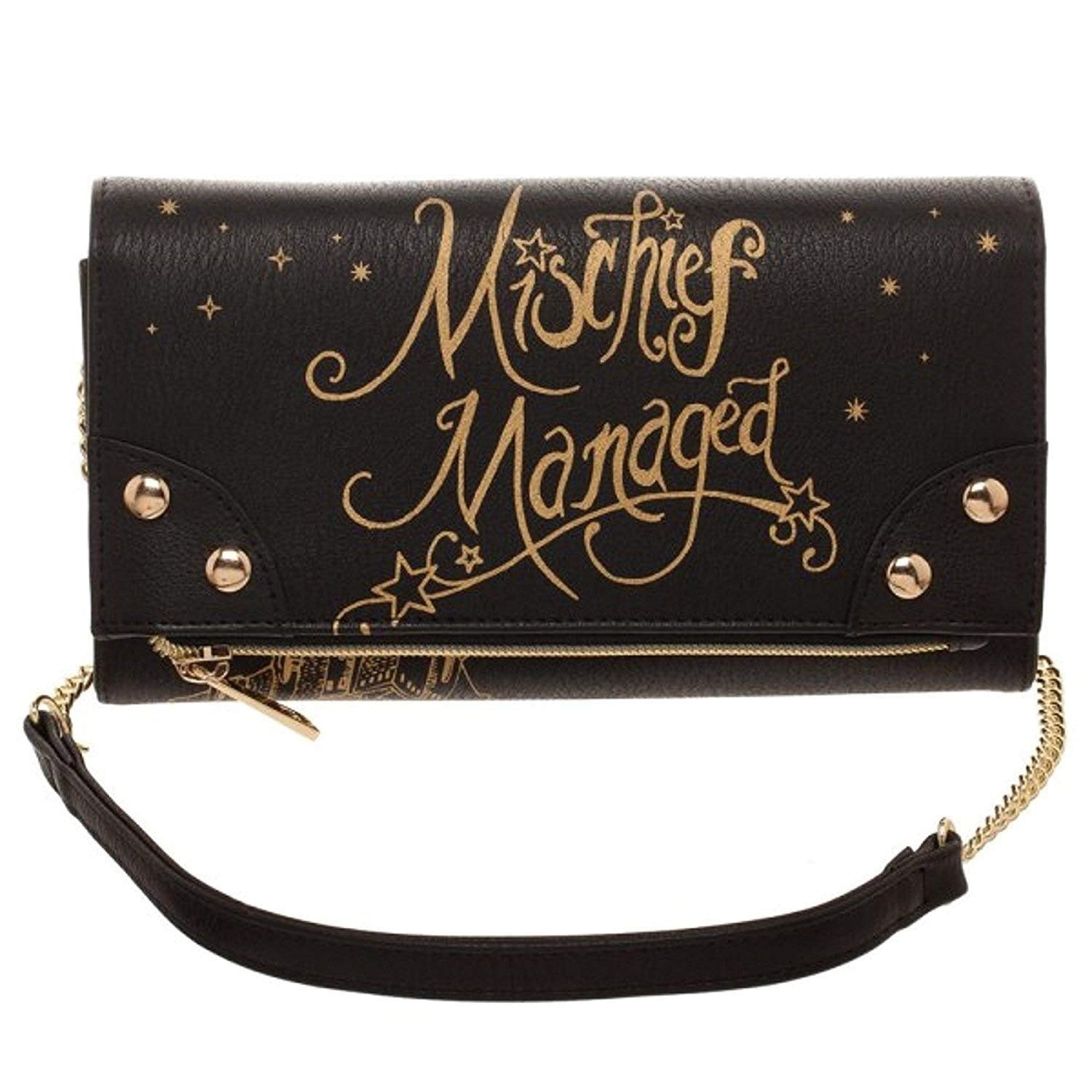 Harry Potter Mischief Managed Crossbody Clutch Bag - GeekCore