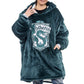 Harry Potter Slytherin Oversized Hooded Blanket - GeekCore