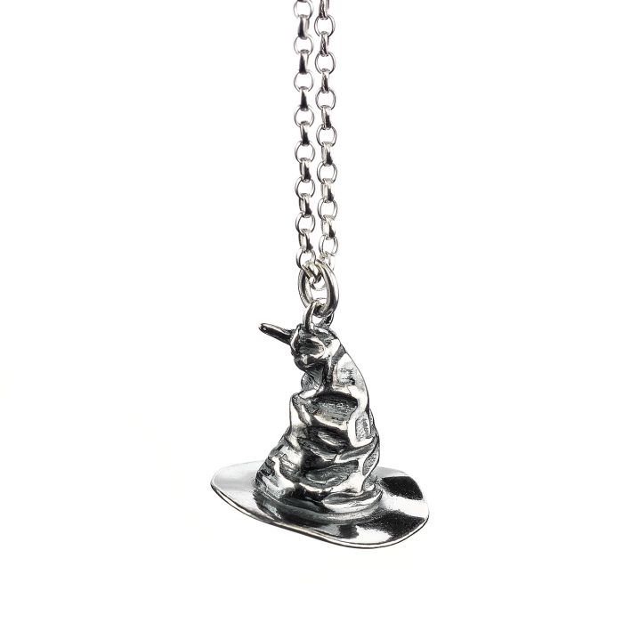 Harry potter Sorting Hat Sterling Silver Necklace - GeekCore