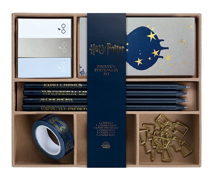 Harry Potter Spells and Charms Premium Stationery Set - GeekCore