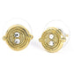 Harry Potter Time Turner Gold Plated Stud Earrings - GeekCore
