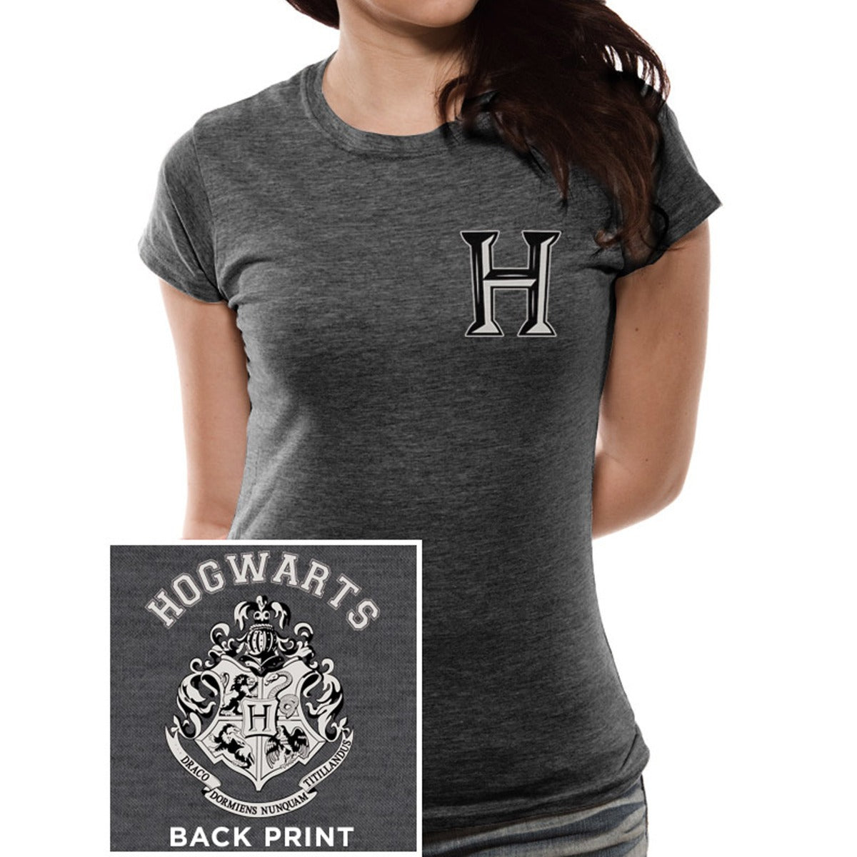 Harry Potter Varsity Girls T - Shirt - GeekCore