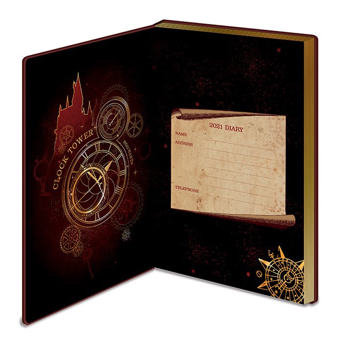 Harry Potter When In Doubt Go To The Library Premium 2021 Diary - GeekCore