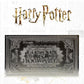 Hogwarts Express Silver Plated Limited Edition Ticket - GeekCore